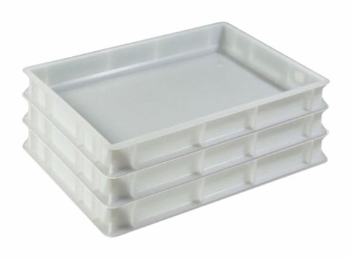 3 STK Pizza pulpejo Depósito Euro de caja Euro Box – Caja 60 x 40 cm invitados Lando