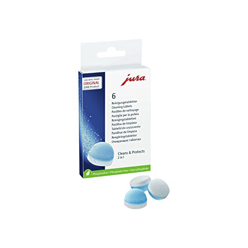 3 x Jura pastillas de limpieza, 6 comprimidos