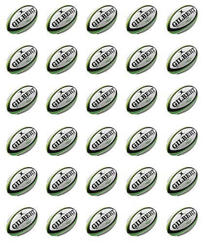 30 bolas de rugby para magdalenas comestibles, obleas de papel de hadas para tartas de cumpleaños