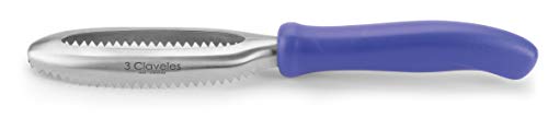 3Claveles 627 - Quita escamas, inox, mango polipropileno, 27 cm