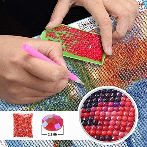 5D Diamante Pintura Flores Punto de cruz Diamod Bordado Venta Peonía Trabajo hecho a mano Hobby Decoración del hogar