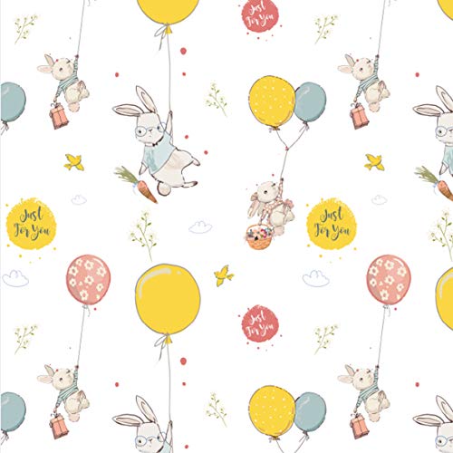6 hojas de papel de regalo unisex con diseño de animales vintage para niños y mujeres, 50 x 70 cm, etiquetas de regalo y cuerda