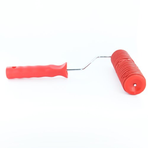 7 Inch Rodillo De Pintura Relieves Patron Con Mango Plastico Decoracion Pared
