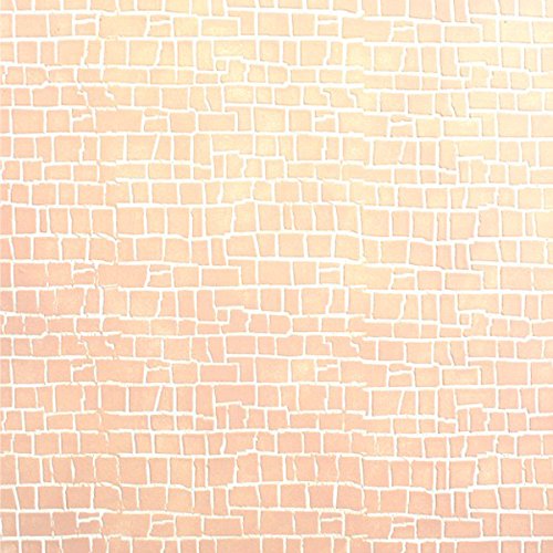 7‘’ Rodillo de Pintura Pared en Relieve Patrón Ladrillo con Mango Plástico
