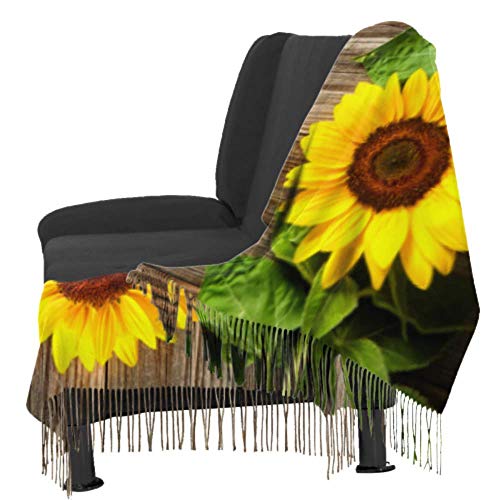 Abrigo de Bufanda de 27"x77 para Mujeres Montacargas, grúas, excavadoras, Tractores, topadoras, Camiones Bufanda de Cachemira para niñas Bufanda Larga de Cachemira Elegante Manta Grande y cálida