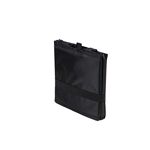 achilles Smart-Box Bolsa de frío Cesta de la compra Caja plegable con inserto térmico Caja plegable con aislamiento Cesta de picnic Cesta de transporte de alimentos Transporte de alimentos Negro, 40 cm x 20 cm x 20 cm
