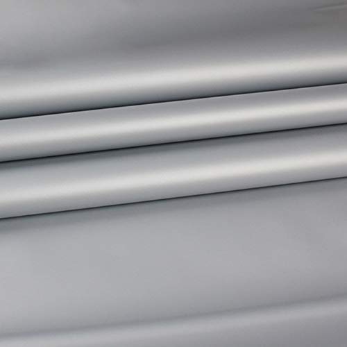 Adhesivo de vinilo mate para muebles, cocina, dormitorio, 3 m, Yizunnu, pvc, gris, 61x300cm