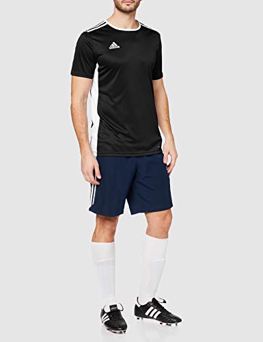 adidas Entrada 18 JSY T-Shirt, Hombre, Black/White, L
