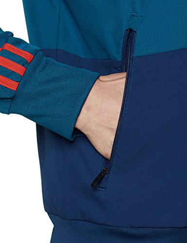 adidas Fef Pre Jkt Chaqueta, Hombre, Azul/Rojo (azutri), S