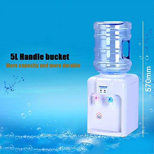 Adminitto88 Dispensador De Agua, 220 V Profesional Caliente Caliente Mini Eléctrico Dispensador De Agua De Escritorio Instantáneo con Contenedor Interior De Acero Inoxidable