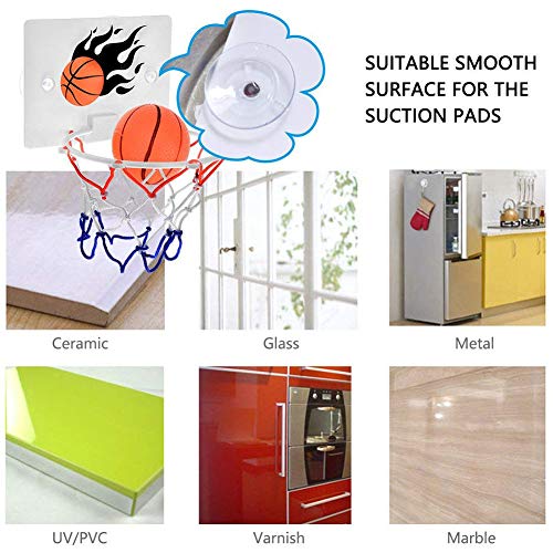 Aeebuy - Minicanasta de Baloncesto para niños, Soporte de Pared con Bomba
