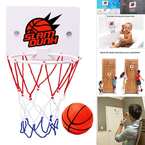 Aeebuy - Minicanasta de Baloncesto para niños, Soporte de Pared con Bomba