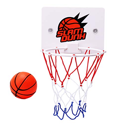 Aeebuy - Minicanasta de Baloncesto para niños, Soporte de Pared con Bomba