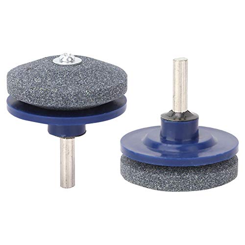 Afilador de Cortacésped, Afilador Profesional de Cuchillas Más Rápido, Afilador de Herramientas Industriales de Jardín, Accesorio de Taladro de Archivo Rotativo