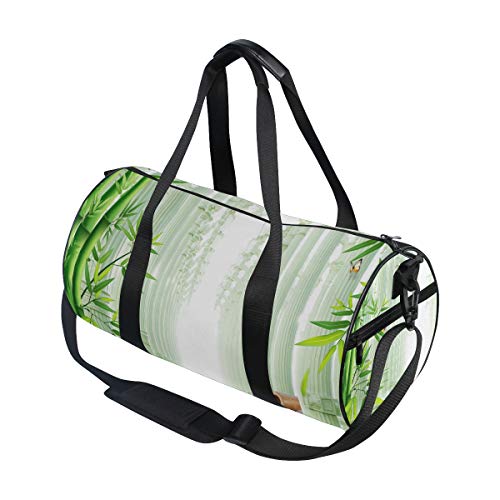 Ahomy Sports - Bolsa de Deporte con Piedras de Columna Romana en 3D, Bolsa de Viaje con Barril Grande para Hombres y Mujeres
