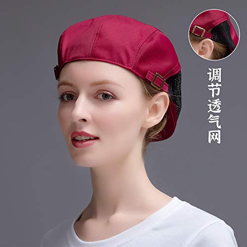 Aibccr Cafe Western Restaurant Waiter Chef Adjustable Work Cap Beret