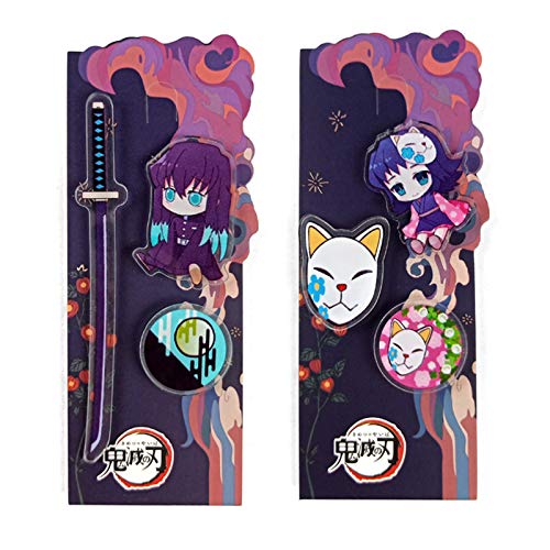 Ailin Online - Broche de acrílico con botón de anime, hebilla para mochila y ropa decorativa