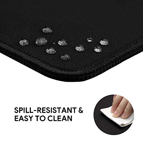 AILRINNI Alfombrilla Raton Gaming Grande XXL Ordenador 800mm*400mm - Impermeable con Base de Caucho para Gamers Ordenador, PC y Laptop (Cielo Estrellado)