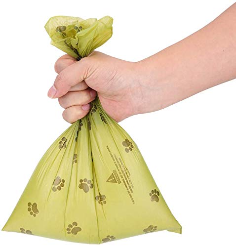 AIXMEET Bolsas Caca Perro, 600 Bolsas de Compost para Perros con 1dispensador(32X22cm)