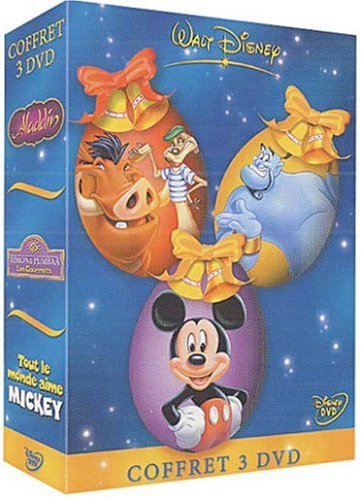 Aladdin + Timon & Pumba - Les gourmets + Tout le monde aime Mickey [Francia] [DVD]