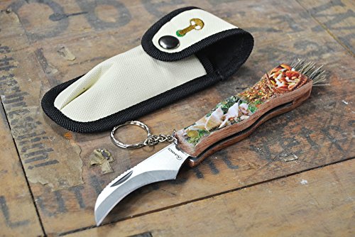 Albainox 18210 - Navaja setera 3D, Hoja 7.5 cm, Funda nylon
