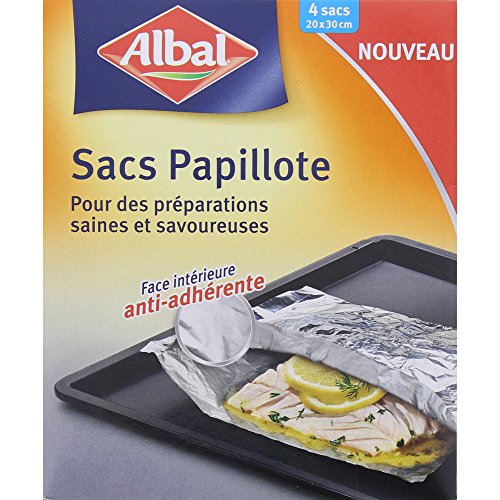 Albal Bolsas para Asar Antiadherente, Anti-Oxidante - 4 Bolsas de 20 x 30 Cm
