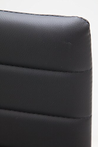 Albatros 2551MILANO Set de 4 sillas de Comedor, Negro