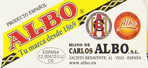 Albo - Atún claro en aceite de oliva - 112 g - [Pack de 8]