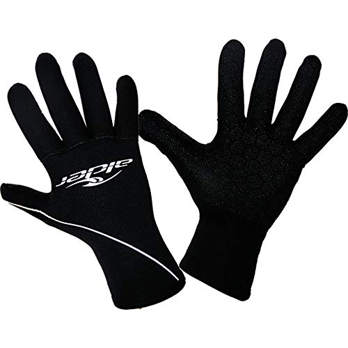 Alder Edge - Guantes de neopreno de 3 mm, para practicar surf, natación en agua abierta, buceo, vela, kayak, piragüismo, costa, actividades acuáticas para adultos y jóvenes (tamaño grande)