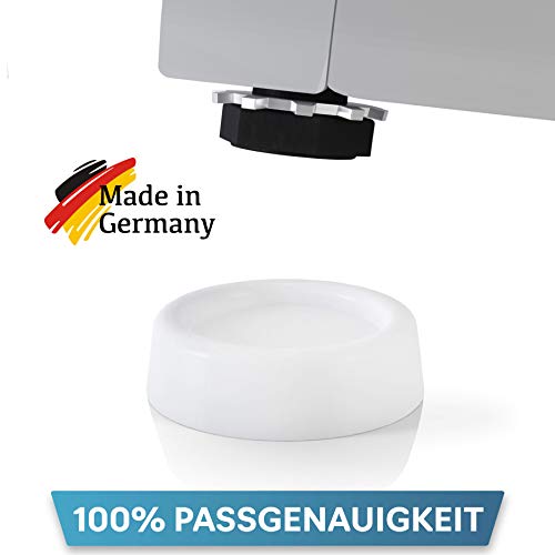 Almohadillas lavadora universal de Plemont® [Made in Germany] - Piezas de recambio y accesorios para pies lavadora y secadora - antivibracion lavadora