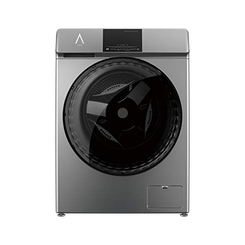 ALPHA Lavadora TITAN Gris 9kg, Smart Inverter Motor, 1.400rpm, Puerta XXL, A+++ -30%, Alta Gama**