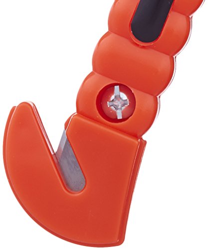 AmazonBasics - Cortador de cinturón de seguridad y martillo rompecristales de emergencia, pack de 2
