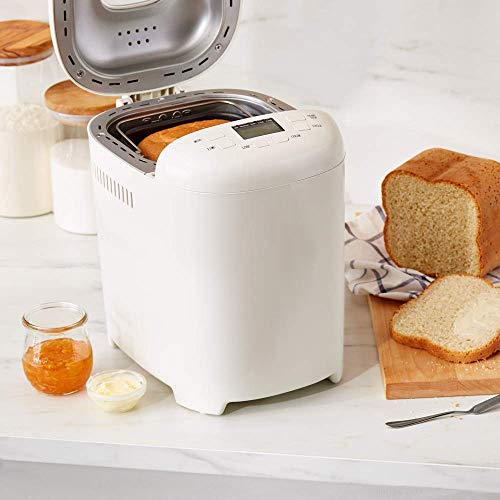 AmazonBasics - Panificadora de 15 modos, 700-900 g, 550 W