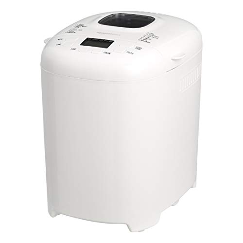 AmazonBasics - Panificadora de 15 modos, 700-900 g, 550 W