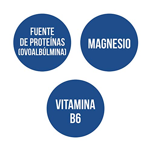 AML SPORT -OVOMAG- Albumina de huevo, Magnesio y Vitamina B6 – 410 gr. Regenerador de fibras musculares. Ayuda a disminuir el cansancio y la fatiga. CACAO 100% PURO NATURAL. Envase para 35 días.