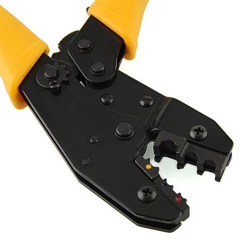 Amzdeal Crimpadora con 5 Pinzas Intercambiables 1*destornillador y 1*caja de Almacenamiento para la Deformación del Cable de Red