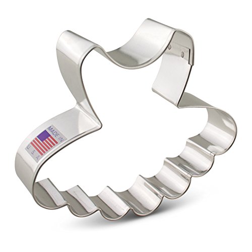 Ann Clark Cookie Cutters Cortador de galletas tutú - 10,8 cm - Acero fabricado en EE. UU.