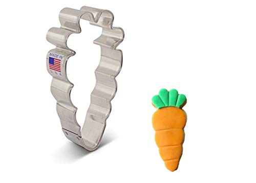 Ann Clark Cookie Cutters Cortador de galletas zanahoria - 10,2 cm