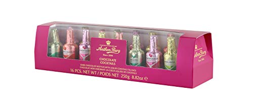 Anthon Berg Chocolate cócteles 16pcs, 250 g, 1er Pack (1 x 250 g)