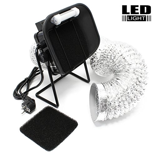 AOYUE 486+ aspirador humos soldadura de mesa luz LED soldar protección gas vapor extracción tóxicos