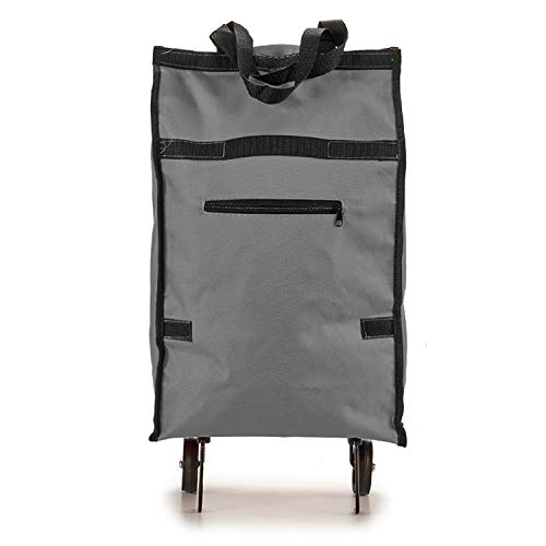 AR Bolsa Compra Plegable con Ruedas 53x31x14cm, Varios