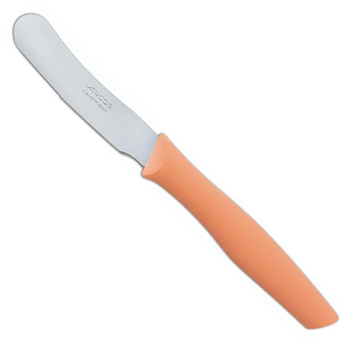Arcos 188078 Cuchillo Mantequilla, Acero_Inoxidable, Coral, 70 mm
