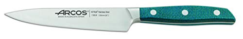 Arcos Juego de Cuchillos de Cocina, Acero_Inoxidable, Azul, Standard