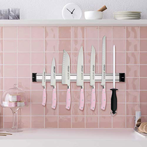 Arcos - Kabra Kit 6 Cuchillos Serie Rose + Soporte magnetico + Chaira