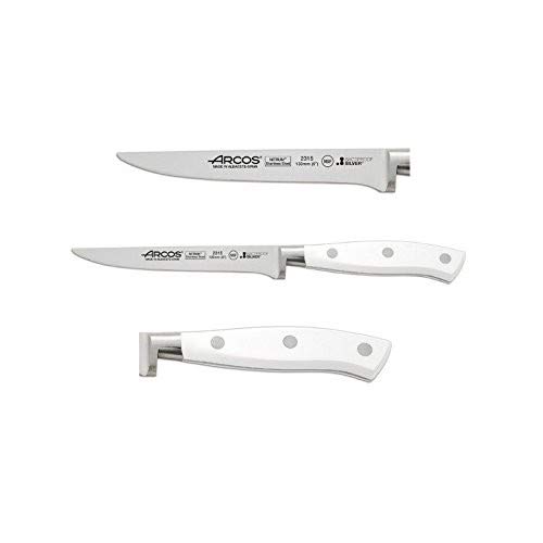 Arcos Riviera Blanc - Cuchillo deshuesador, 130 mm (estuche)
