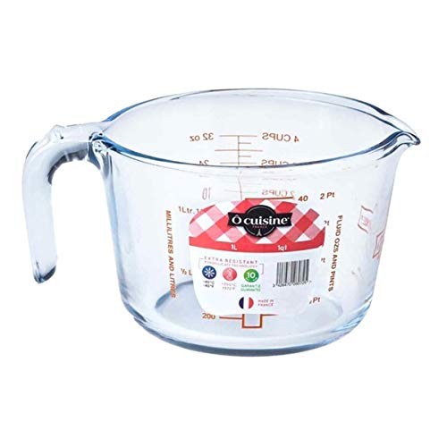 ARCUISINE 1 L Modelo Jarra Medidora 1,0L Ocuisine, 3.19 cm