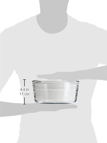 ARCUISINE Molde De Souffle 21 Cm Ocuisine, TransPe, 3.54 cm