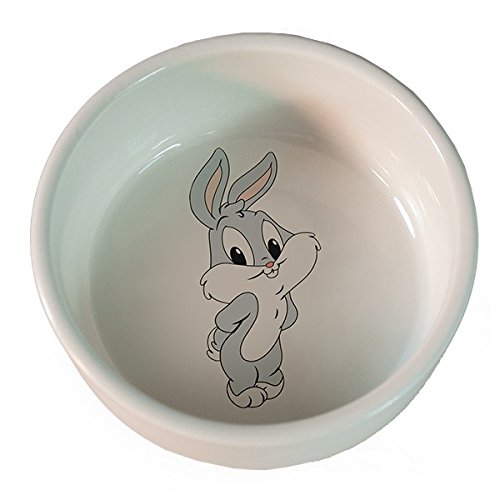 Arquivet 6064 - Comedero ceramica, dibujo hámster, 300 ml, 11 cm, 1 unidad