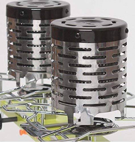ASEOK Bright Spark - Adaptador Estufa para Usar al Aire Libre y Dar un Ambiente Acogedor,Mini Carpa calefactora para mochileros al Aire Libre Senderismo Travel BBQ y Pesca Carpa Exterior Calefactor