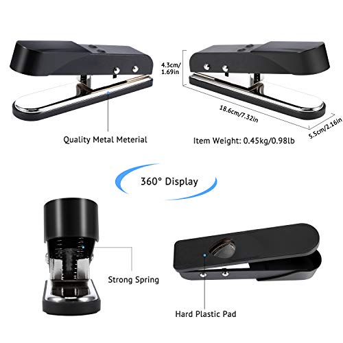 Asmuse Plectrum Pick Punch Maker Cortador Perforadora de Púa de Guitarra para Bajo Eléctrica Accesorios de DIY Herramientas con Cuero Tiras de Celuloide Premium y Papel de Lija de Plectro